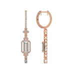 Load image into Gallery viewer, Light-Catching Emerald Cuts By Stefee Jewels