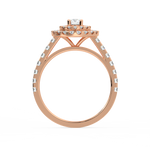 Load image into Gallery viewer, Lab Grown Diamond Cluster Double Halo - Engagement Ring by Stefee Jewels