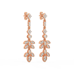 Load image into Gallery viewer, Brilliant Drift Lab Grown Diamond Drop Earrings by Stefee Jewels