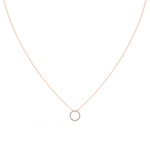 Load image into Gallery viewer, Mini Circle Lab Grown Diamonds Pendant by Stefee