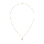Load image into Gallery viewer, Graceful Contours  Lab Grown Diamond  Pendant Set by Stefee Jewels