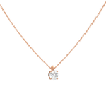 Load image into Gallery viewer, Solitaire Round Lab Grown Diamond Pendant by Stefee