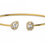 Load image into Gallery viewer, Geometric Lab Grown Diamond Bracelet by Stefee