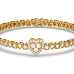Load image into Gallery viewer, Delicate  Lab Grown Diamond Bracelet by Stefee Jewels