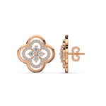 Load image into Gallery viewer, Radiant Reflections Lab Grown Diamond Stud Earrings by Stefee Jewels
