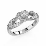 Load image into Gallery viewer, The Crown Lab Grown Diamond Wedding Ring by Stefee Jewels