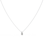 Load image into Gallery viewer, Solitaire Oval Lab Grown Diamond Pendant by Stefee