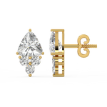 Load image into Gallery viewer, Classic Sparkle Lab Grown Diamond Stud Earrings by Stefee Jewels