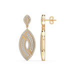 Load image into Gallery viewer, Bright Charms Lab Grown Diamond Drop Earrings by Stefee Jewels