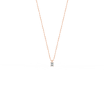 Load image into Gallery viewer, Solitaire Emerald Lab Grown Diamond Pendant by Stefee