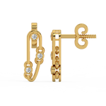 Load image into Gallery viewer, Glowing Grace Lab Grown Diamond Drop Earrings by Stefee Jewels