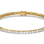 Load image into Gallery viewer, Geometric Lab Grown Diamond Bracelet for every occasion  by Stefee Jewels