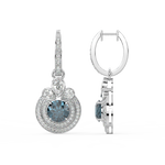 Load image into Gallery viewer, Dazzling Lab Grown Diamond Hoops By Stefee Jewels