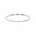 Load image into Gallery viewer, Metro bangle with Lab Grown Diamonds - Small by Stefee