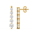 Load image into Gallery viewer, Elegant Double  Lab Grown Diamond Studs By Stefee Jewels