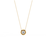 Load image into Gallery viewer, Sparkling Solitaire Lab Grown Diamond Pendant by Stefee Jewels