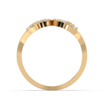 Load image into Gallery viewer, Mermaid Petals Shaped Lab Grown Diamond Ring by Stefee Jewels