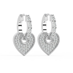 Load image into Gallery viewer, Dazzling Dreams Lab Grown Diamond Hoop Earrings by Stefee Jewels