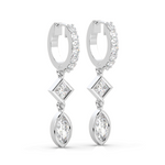 Load image into Gallery viewer, Glittering Grace Lab Grown Diamond Drop Earrings by Stefee Jewels