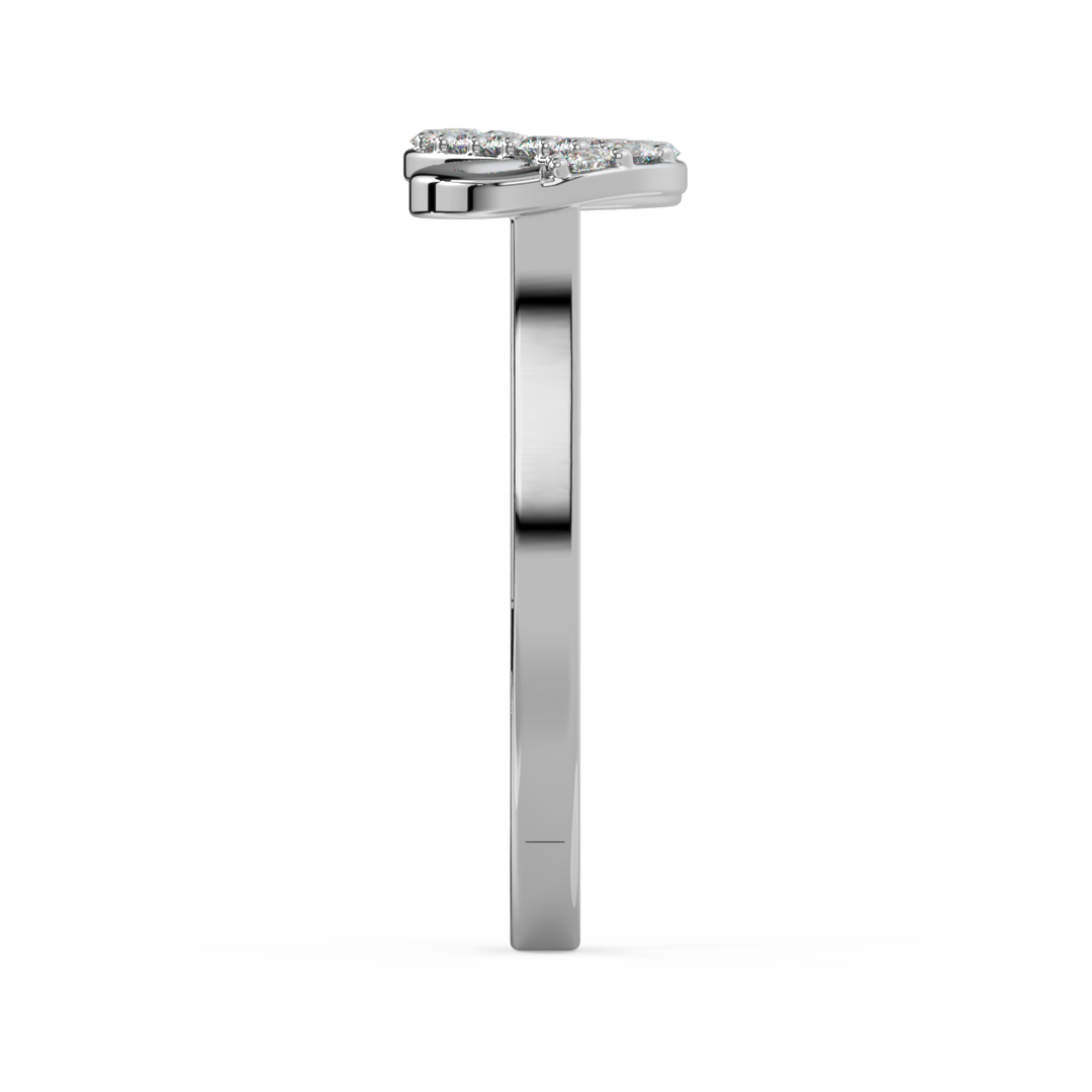 Infinity Lab Grown Diamond Ring by Stefee Jewels