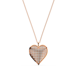 Load image into Gallery viewer, Heart Lab Grown Diamond Pendant by Stefee
