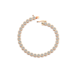 Load image into Gallery viewer, Cluster Lab Grown Diamond Bracelet By Stefee