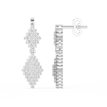 Load image into Gallery viewer, Lab Grown Diamond Raindrop Earrings  By Stefee Jewels