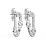 Load image into Gallery viewer, Glowing Grace Lab Grown Diamond Drop Earrings by Stefee Jewels