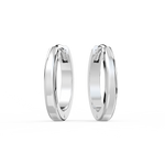 Load image into Gallery viewer, Huggie Hoops Lab Grown Diamond Earrings by Stefee