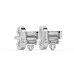 Load image into Gallery viewer, Bright Beeauty Lab Grown Diamond Stud Earrings by Stefee Jewels