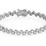 Load image into Gallery viewer, Mesmerising Lab Grown Diamond Bracelets by Stefee Jewels