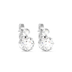Load image into Gallery viewer, Twin Round Lab Grown Diamond  Studs By Stefee Jewels