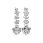 Load image into Gallery viewer, Precious Sparkle Lab Grown Diamond Drop Earrings by Stefee Jewels