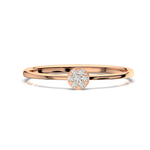 Load image into Gallery viewer, Cluster Ring Tiny Lab Grown Diamond Ring by Stefee Jewels