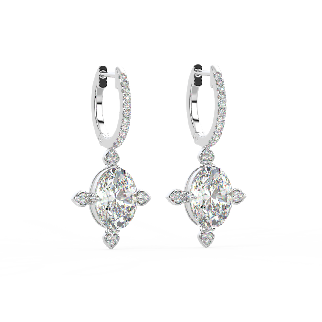 Minimalist  Lab Grown Diamond  Studs By Stefee Jewels
