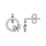 Load image into Gallery viewer, Heartful Flutter lab Grown Diamond Pendant Set Set by Stefee Jewels
