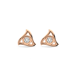 Load image into Gallery viewer, Geometric Lab Grown Diamond Earrings by Stefee