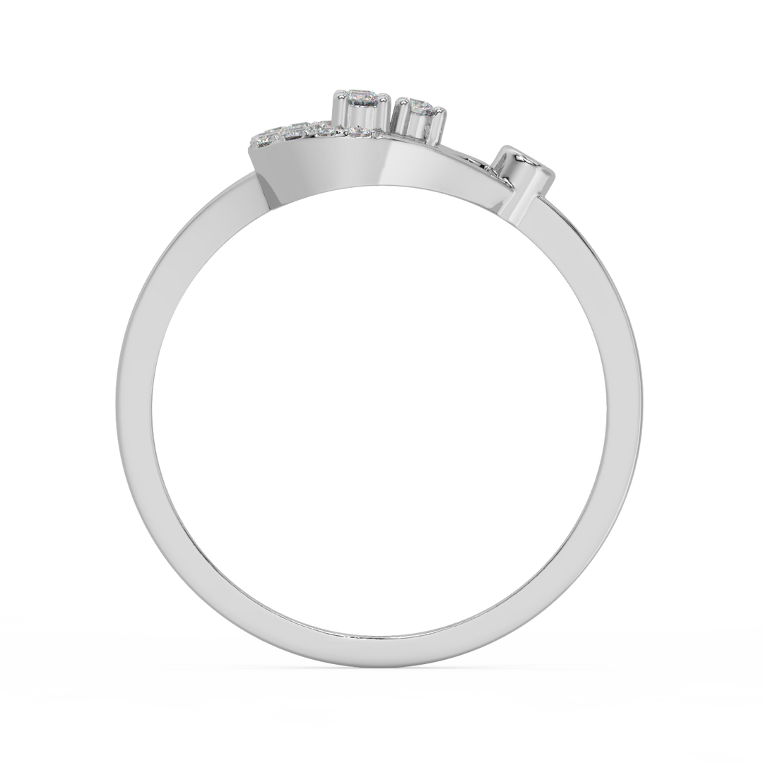 Cocktail  Lab Grown Diamond Ring by Stefee Jewels
