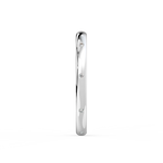 Load image into Gallery viewer, Stacking Band Ring with 9 Lab Grown Diamond Ring by Stefee Jewels