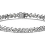 Load image into Gallery viewer, Minimalist Lab Grown Diamond Bracelet by Stefee Jewels