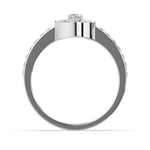 Load image into Gallery viewer, Delicate Lab Grown Diamond Band Ring by Stefee Jewels