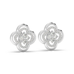 Load image into Gallery viewer, Radiant Reflections Lab Grown Diamond Stud Earrings by Stefee Jewels