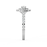 Load image into Gallery viewer, Lab Grown Diamond Cluster Double Halo - Engagement Ring by Stefee Jewels