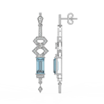 Load image into Gallery viewer, Pure Glow Lab Grown Diamond Drop Earrings by Stefee Jewels