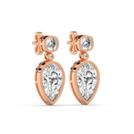 Load image into Gallery viewer, The Leafy  Lab Grown Diamond Earrings By Stefee Jewels