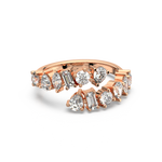 Load image into Gallery viewer, Multi-Shape Twist - Lab Grown Diamond Ring by Stefee Jewels