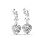 Load image into Gallery viewer, Timeless Treasures Lab Grown Diamond Drop Earrings by Stefee Jewels