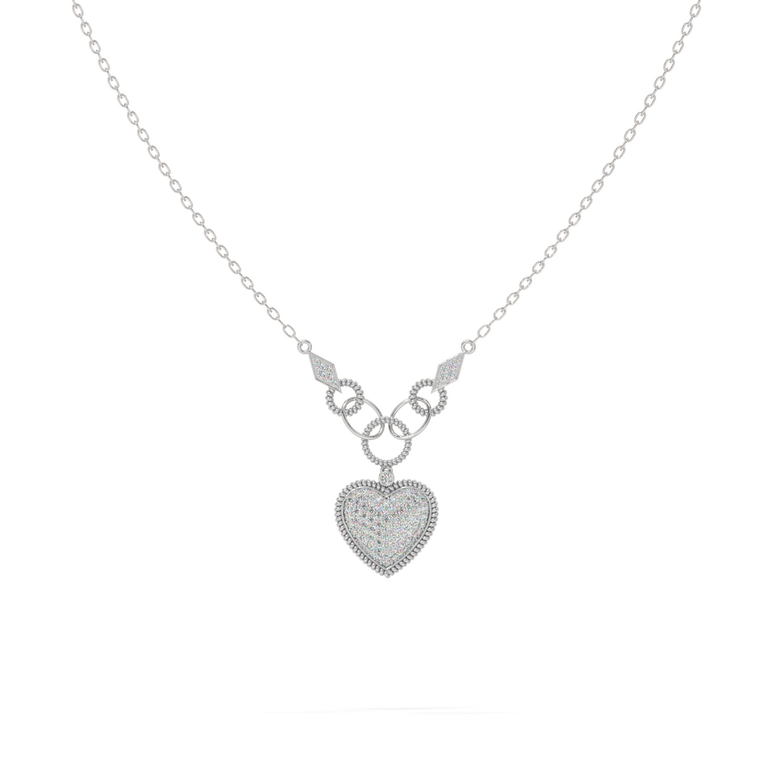 Forever Interlocked Diamond Pendant