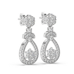Load image into Gallery viewer, Classic Double Drop Hoops By Stefee Jewels