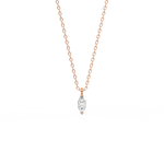 Load image into Gallery viewer, Solitaire Marquise Lab Grown Diamond Pendant by Stefee